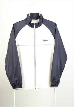 Vintage Wilson Shell Jacket Navy Blue