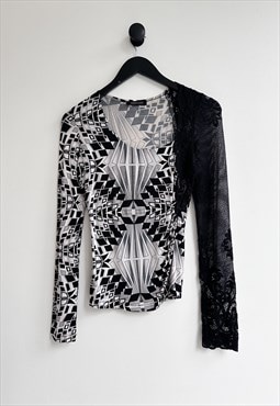 Roberto Cavalli Longsleeve Blouse