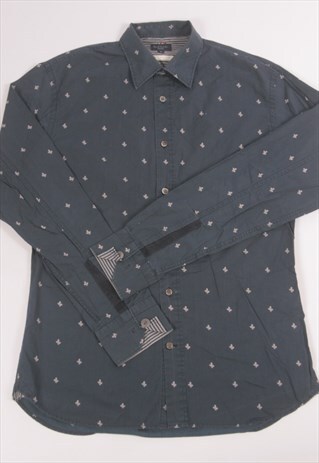 MADE IN PORTUGAL. PAUL SMITH ORGANIC COTTON GEOMETRIC SHIRT