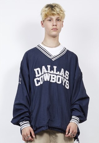 VINTAGE 90'S CHAMPION X DALLAS COWBOYS NYLON SWEATER