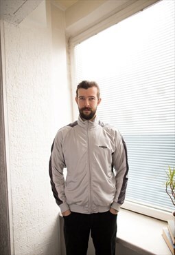 Vintage 80's Grey Sport Jacket
