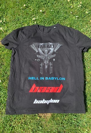 BAAD T-SHIRT BLACK BAADFLY