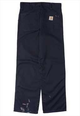 Vintage Carhartt Workwear Navy Trousers Mens