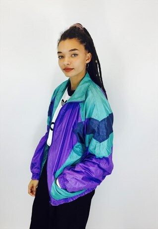 VINTAGE FESTIVAL 80S RAVE WINDBREAKER JACKET
