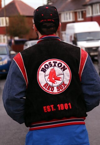 VINTAGE BOSTON RED SOX MLB BASEBALL JACKET