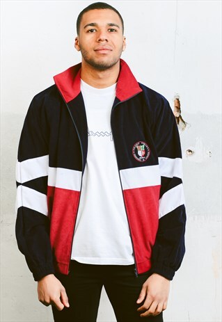 VINTAGE VELVET TRACK JACKET