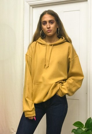 old gold hoodie