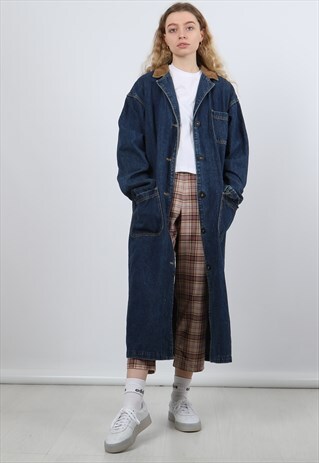 VINTAGE LEE MEDIUM BLUE DENIM COAT