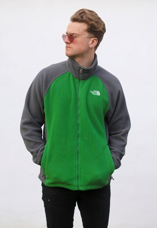 NORTH FACE USA HEAVY PILE FLEECE JACKET