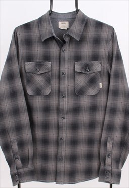 Mens Vintage vans flannel check shirt 