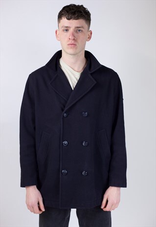 VINTAGE BLACK WOOL JACKET