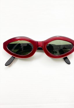 Vintage 90s sunglasses red 