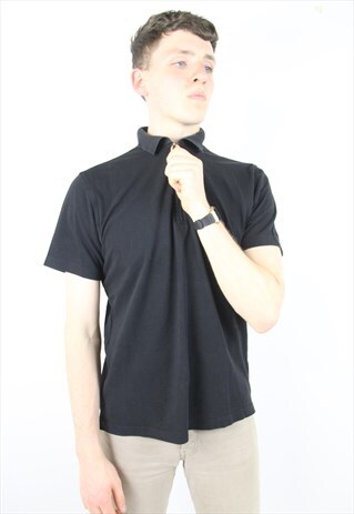 VINTAGE HUGO BOSS BLACK POLO SHIRT