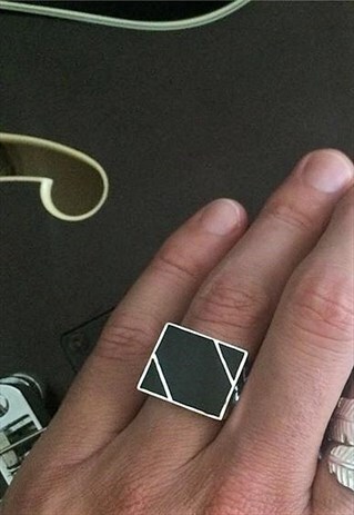 MENS SILVER RING MAN SILVER RING MANS VINTAGE FASHION - 208
