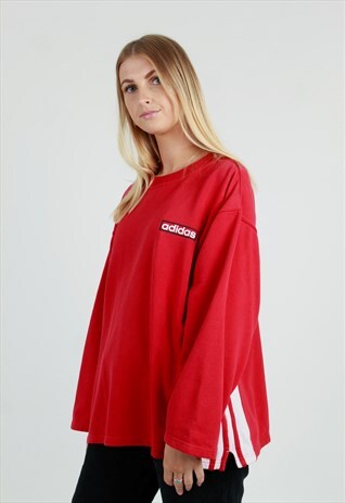 90S ADIDAS LOGO SWEATSHIRT