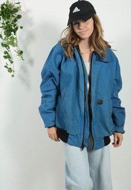 Vintage Carhartt Workwear Jacket in Blue