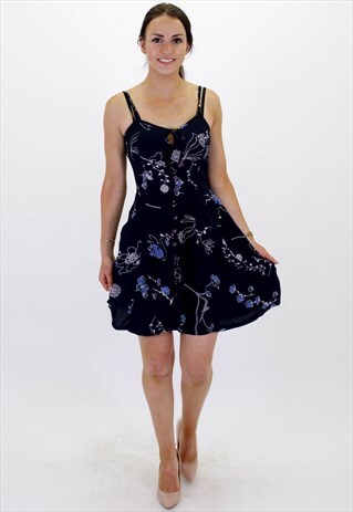 VINTAGE FLORAL SUMMER DRESS