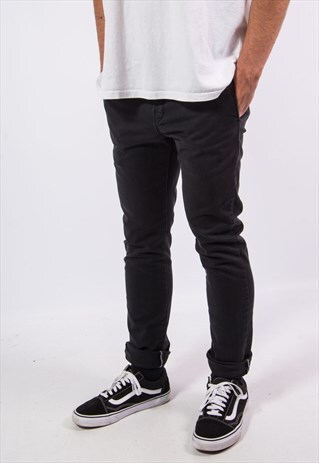 DICKIES SKINNY FIT WORKWEAR STYLE TROUSERS