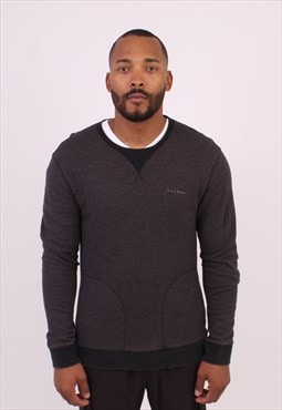 Men's Vintage Calvin Klein Grey Sweatshirt 