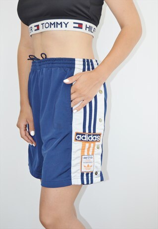 90S ADIDAS TREFOIL VINTAGE FESTIVAL SHORTS