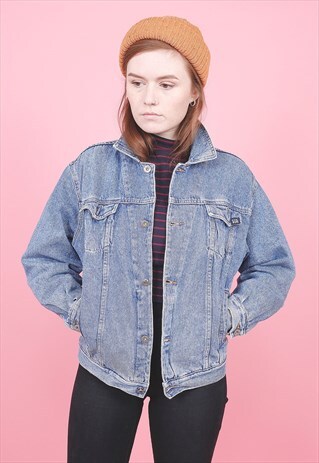 VINTAGE CLASSIC BLUE DENIM JACKET /R7179