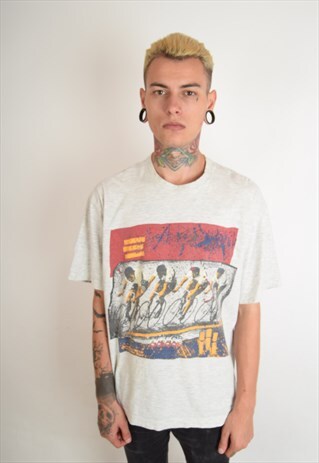 VINTAGE ADIDAS T-SHIRT 90'S SIZE L (2518)