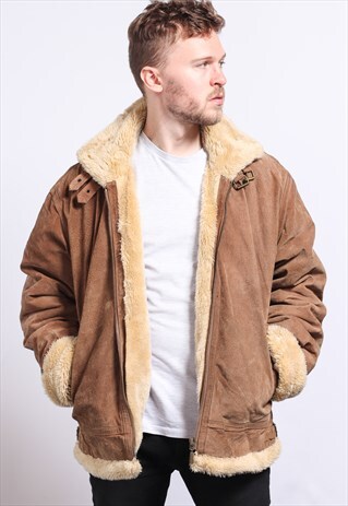 VINTAGE LEATHER AVIATOR JACKET