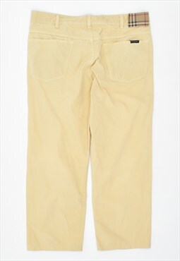 Vintage Burberry Chino Trousers Yellow