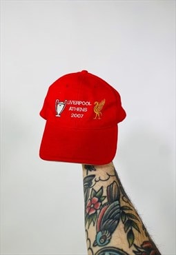 Vintage Liverpool FC 2007 Champions League Hat Cap