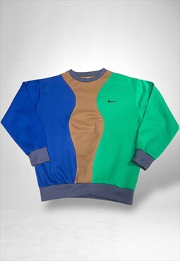 Reworked Nike Embroidered Sweatshirt