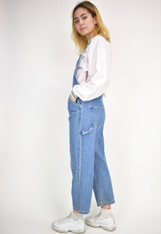 VINTAGE 90'S DENIM DUNGAREES