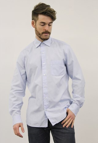 VINTAGE BLUE TOMMY HILFIGER SHIRT
