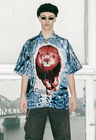 VINTAGE LION RAVE SHIRT