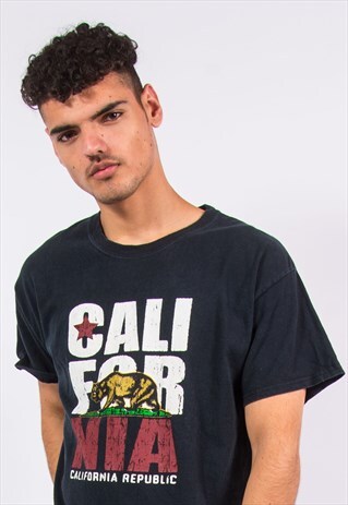 CALIFORNIA REPUBLIC T-SHIRT Y2K TOURIST TEE