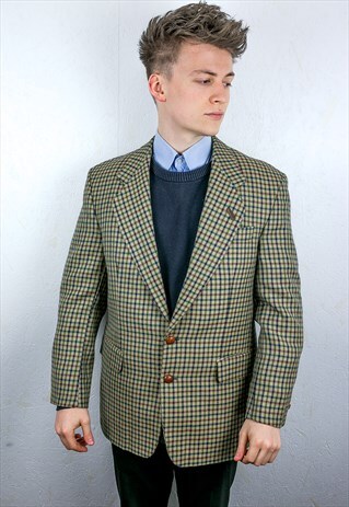 VINTAGE TWEED BLAZER JACKET