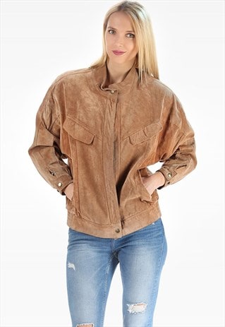RETRO SUEDE JACKET 80S