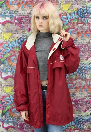 VINTAGE 90S SHELL JACKET / WINDBREAKER. UNISEX SPORTSWEAR.