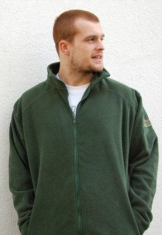 G&G UNISEX GREEN LINO FLEECE