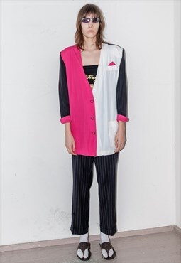 80's Vintage retro blazer in multicolor