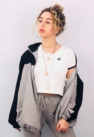 VINTAGE OVERSIZED NYLON JACKET