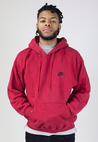 VINTAGE NIKE RED HOODIE