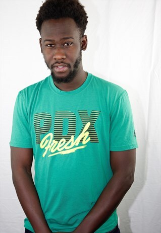 VINTAGE ADIDAS RETRO GREEN SPORT TEE
