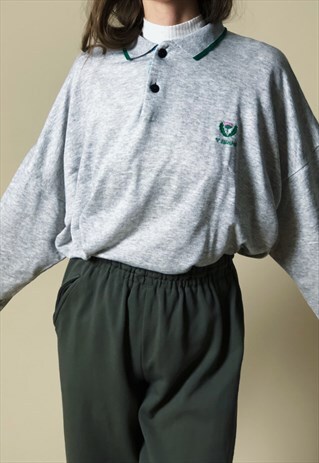 OVERSIZED 80S VINTAGE BRUGI JUMPER.