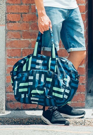 TRAVEL BAG/FOLDABLE DUFFEL/WATER REPELLENT/LIGHT- HELSINKI