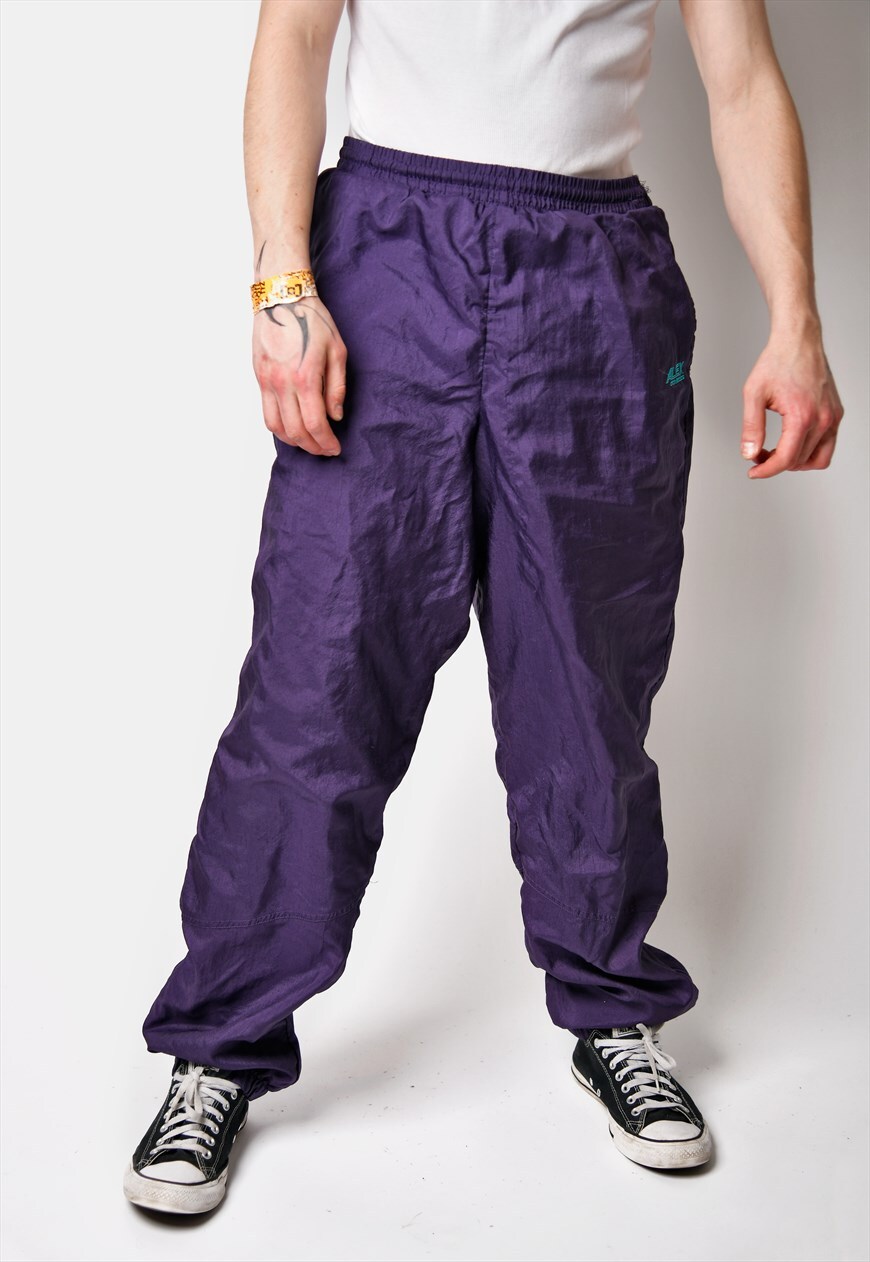 Purple best sale nylon pants