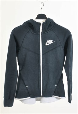 Vintage 00s Nike track hoodie jacket in black 
