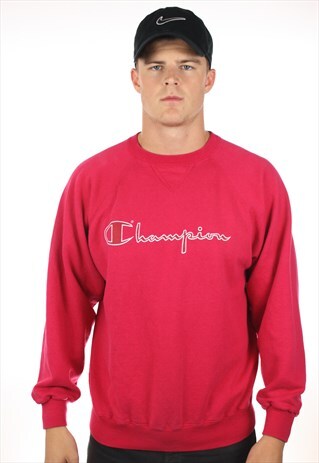 VINTAGE CHAMPION USA SPELL OUT SWEATSHIRT JUMPER