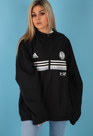 VINTAGE ADIDAS JACKET IN BLACK NJ485B