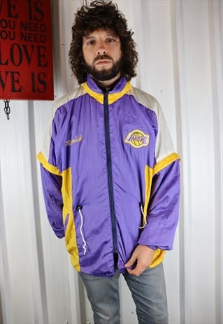 VINTAGE NBA LA LAKERS SHELL JACKET