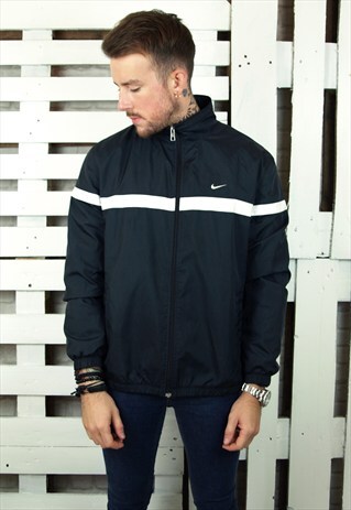 90'S ZIP UP RETRO SPORTS WIND BREAKER JACKET